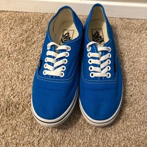 Royal blue lo-pro Vans